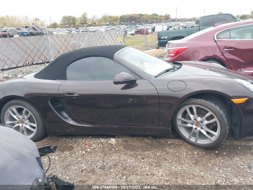 2013 Porsche Boxster VIN: WP0CA2A86DS114394 Lot: 37844008