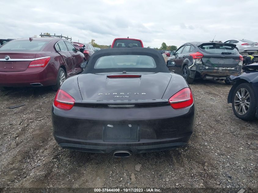 2013 Porsche Boxster VIN: WP0CA2A86DS114394 Lot: 37844008