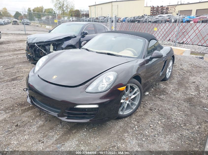 2013 Porsche Boxster VIN: WP0CA2A86DS114394 Lot: 37844008