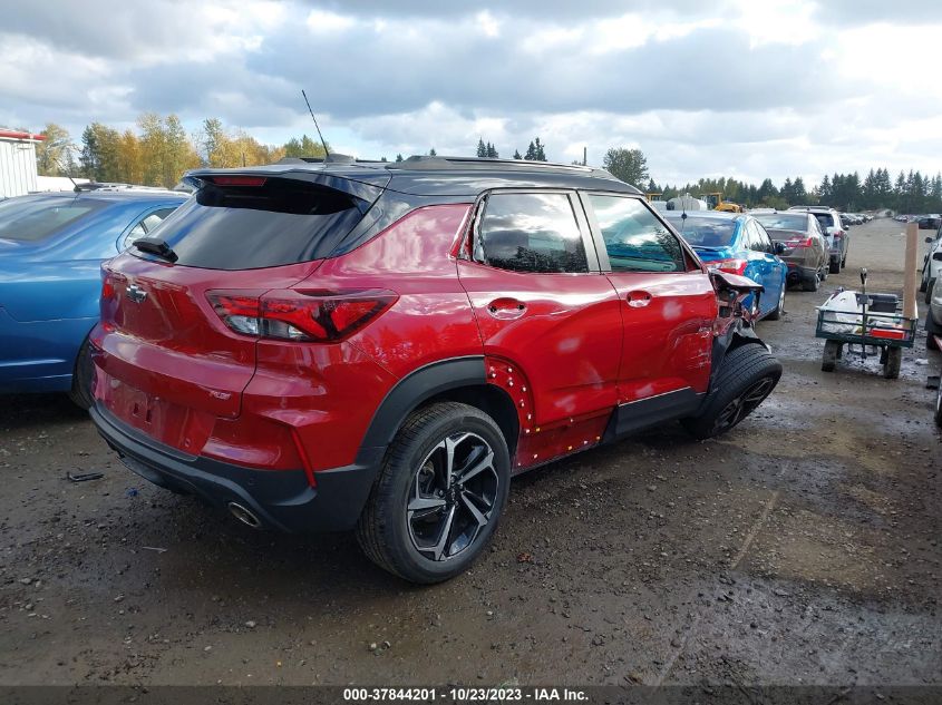 2021 Chevrolet Trailblazer Awd Rs VIN: KL79MUSL0MB134539 Lot: 37844201