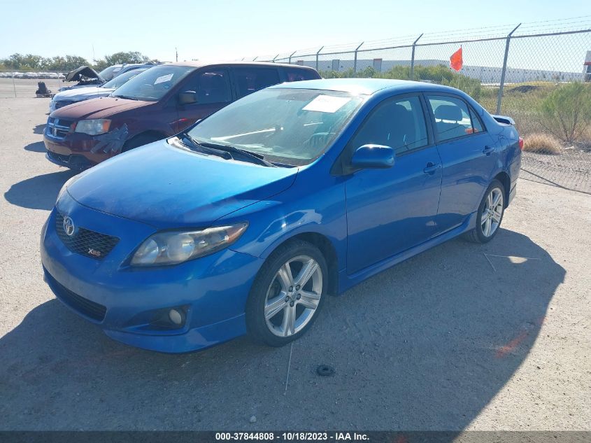 2010 Toyota Corolla Xrs VIN: 2T1BE4EE6AC046042 Lot: 37844808