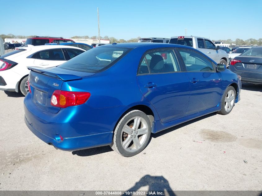 2010 Toyota Corolla Xrs VIN: 2T1BE4EE6AC046042 Lot: 37844808