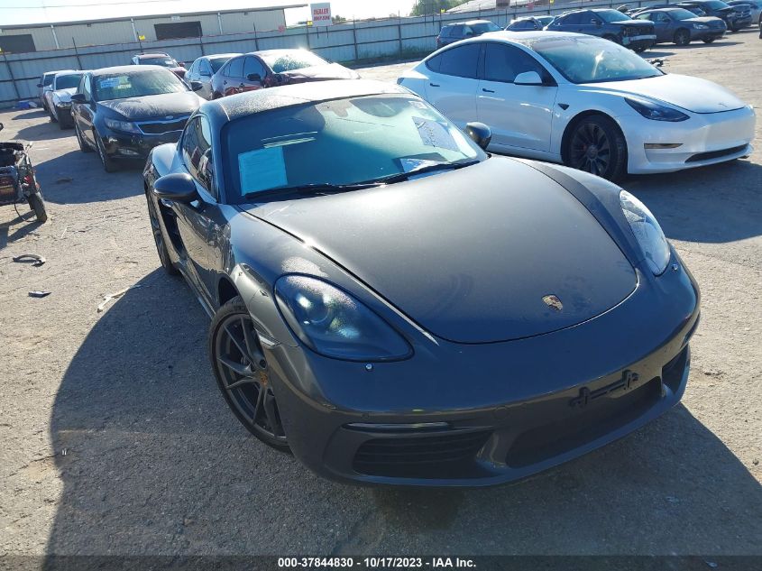 2019 Porsche 718 Cayman VIN: WP0AA2A89KS261247 Lot: 37844830