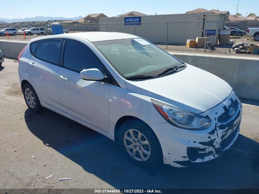 2013 Hyundai Accent Gs VIN: KMHCT5AE8DU107853 Lot: 37844855