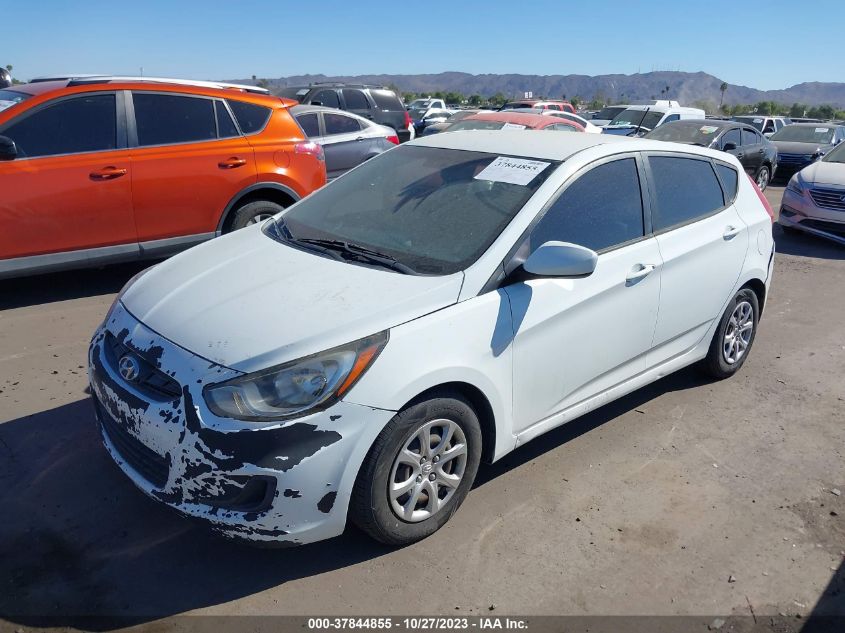 2013 Hyundai Accent Gs VIN: KMHCT5AE8DU107853 Lot: 37844855