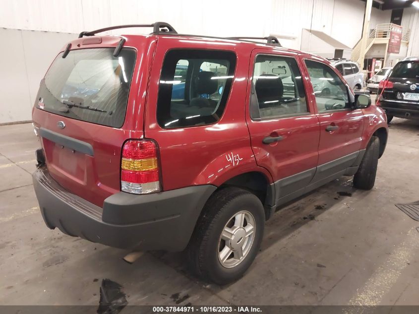 2004 Ford Escape Xls VIN: 1FMCU021X4DA23433 Lot: 37844971