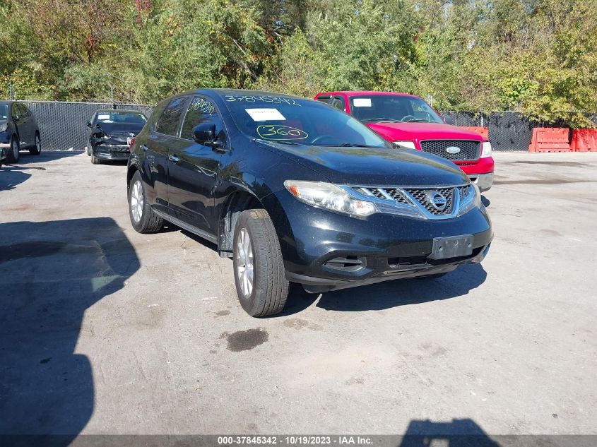 JN8AZ1MU7DW210051 2013 Nissan Murano S