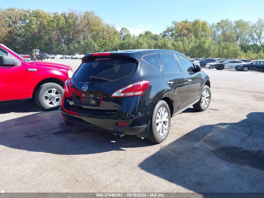 JN8AZ1MU7DW210051 2013 Nissan Murano S