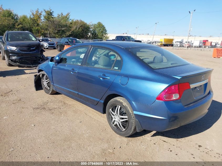 2009 Honda Civic Lx VIN: 2HGFA16549H365372 Lot: 37845600