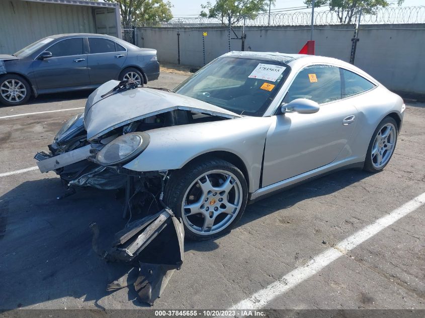 2008 Porsche 911 4 VIN: WP0BA29938S745196 Lot: 37845655