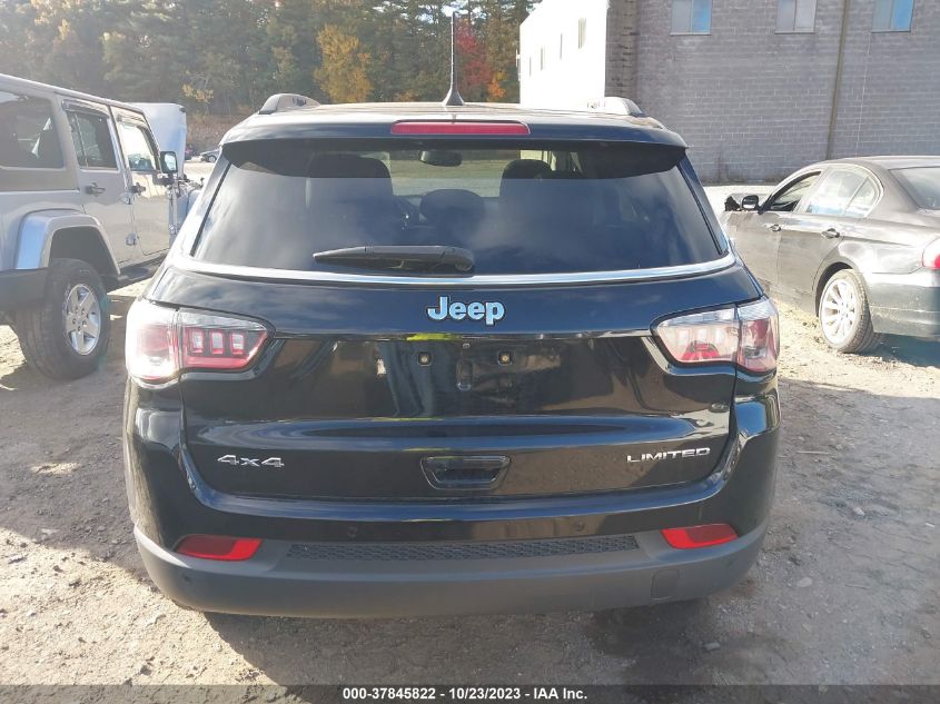 2018 Jeep Compass Limited VIN: 3C4NJDCB7JT143510 Lot: 37845822