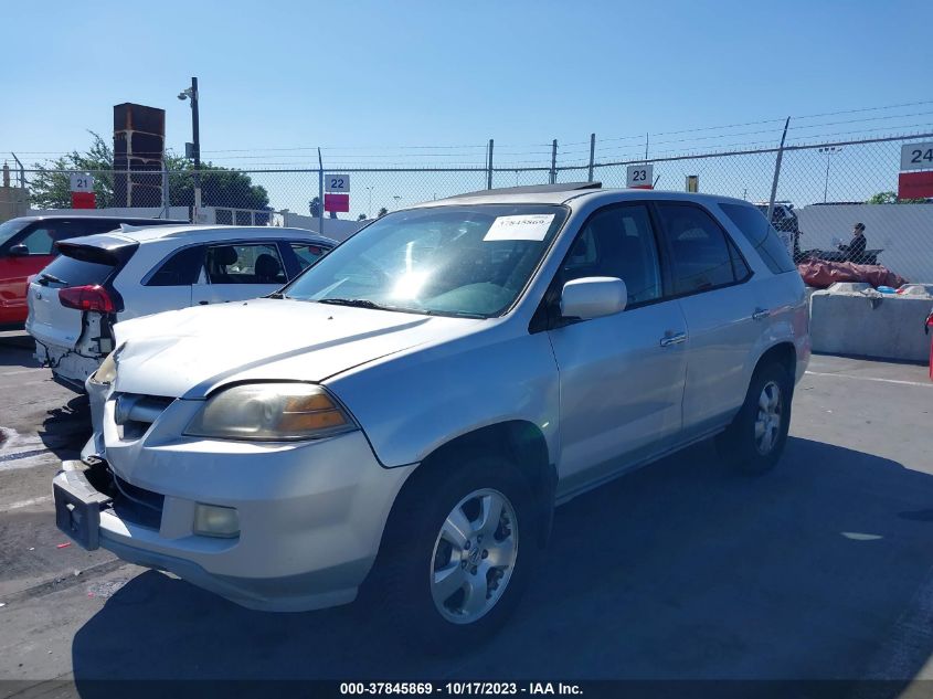 2004 Acura Mdx VIN: 2HNYD18244H560781 Lot: 37845869