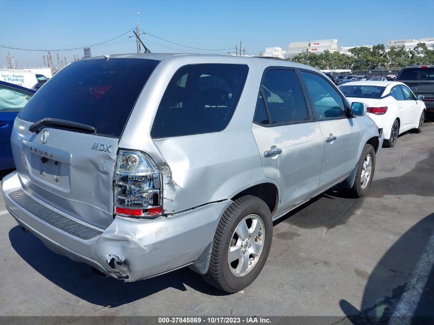 2004 Acura Mdx VIN: 2HNYD18244H560781 Lot: 37845869