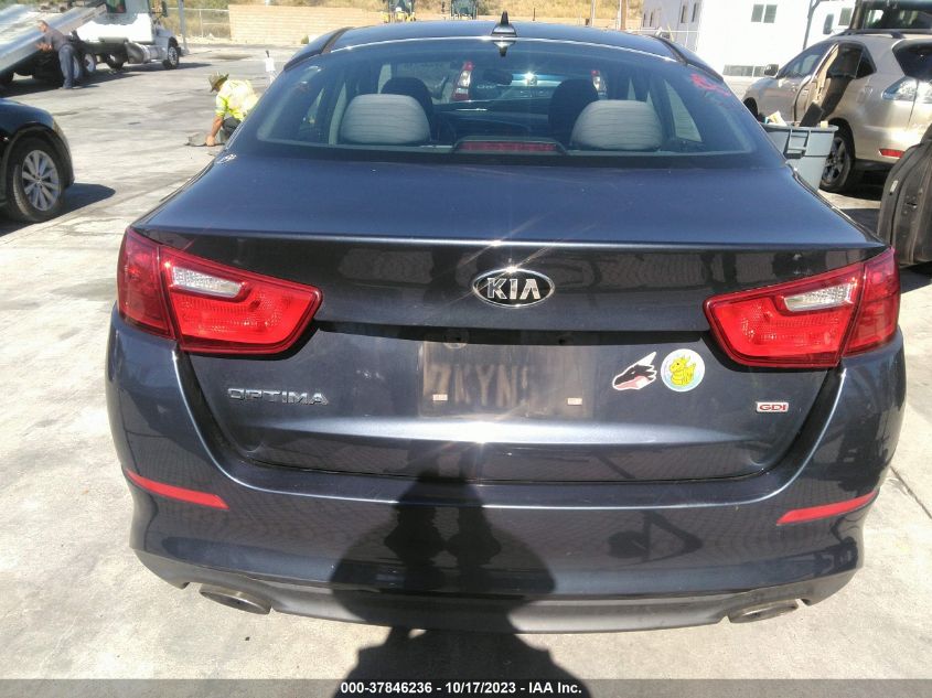 2015 Kia Optima Lx VIN: 5XXGM4A7XFG474924 Lot: 37846236