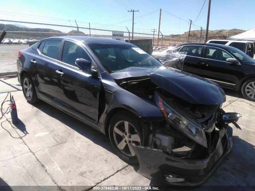 2015 Kia Optima Lx VIN: 5XXGM4A7XFG474924 Lot: 37846236