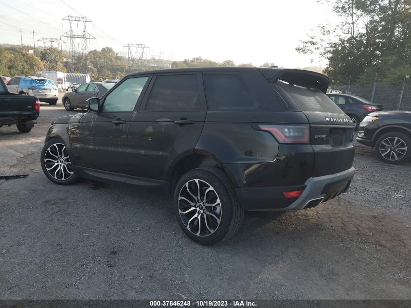 2020 Land Rover Range Rover Sport Se VIN: SALWG2SU8LA703273 Lot: 37846248