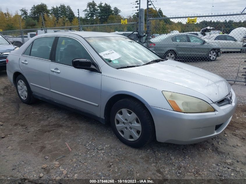 2003 Honda Accord 2.4 Lx VIN: 1HGCM56343A105978 Lot: 37846260