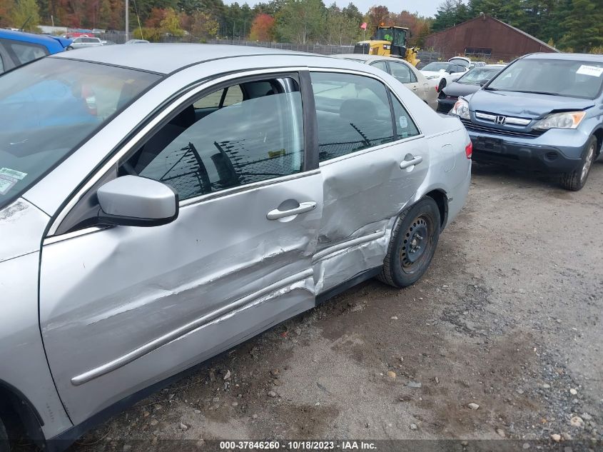 2003 Honda Accord 2.4 Lx VIN: 1HGCM56343A105978 Lot: 37846260