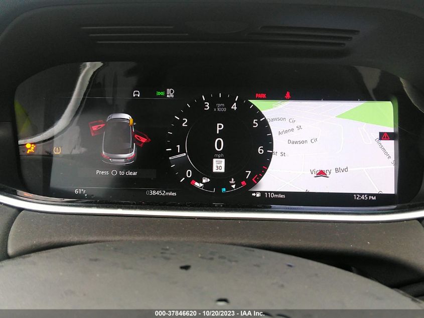 2021 Land Rover Range Rover Evoque Se VIN: SALZP2FX6MH139343 Lot: 37846620