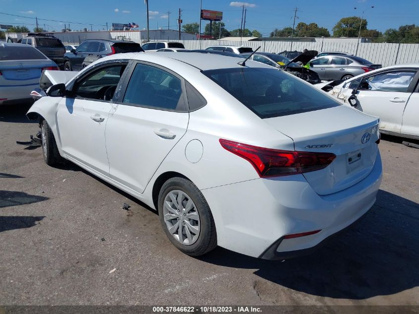 2022 Hyundai Accent Se VIN: 3KPC24A62NE155150 Lot: 37846622