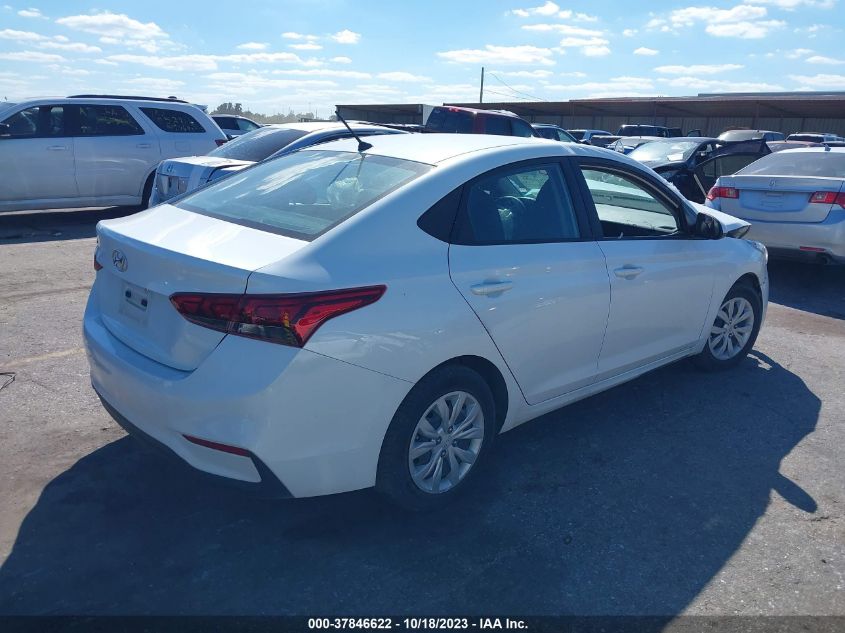 2022 Hyundai Accent Se VIN: 3KPC24A62NE155150 Lot: 37846622