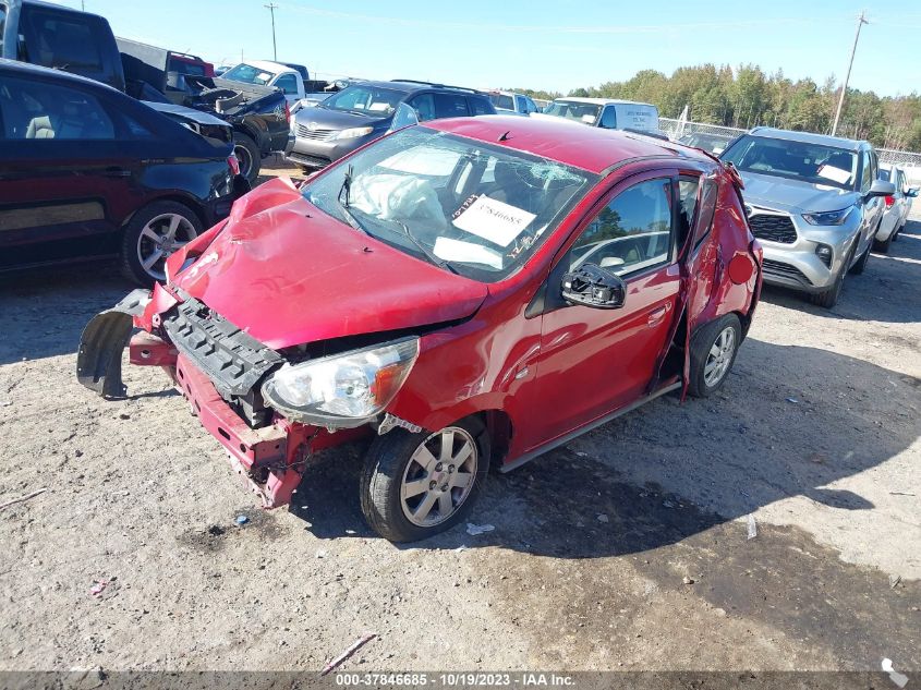 2014 Mitsubishi Mirage Es VIN: ML32A4HJ6EH018590 Lot: 37846685