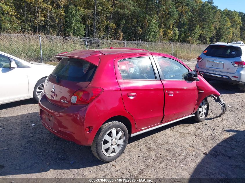 2014 Mitsubishi Mirage Es VIN: ML32A4HJ6EH018590 Lot: 37846685