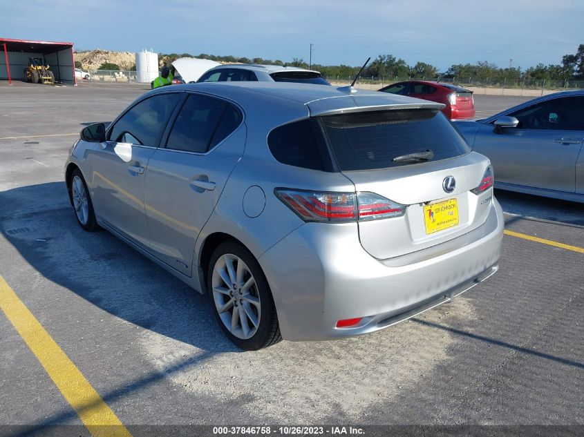 2013 Lexus Ct 200H Hybrid VIN: JTHKD5BH6D2140642 Lot: 37846758