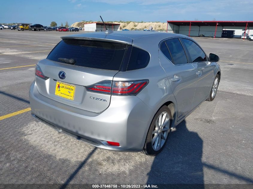 2013 Lexus Ct 200H Hybrid VIN: JTHKD5BH6D2140642 Lot: 37846758