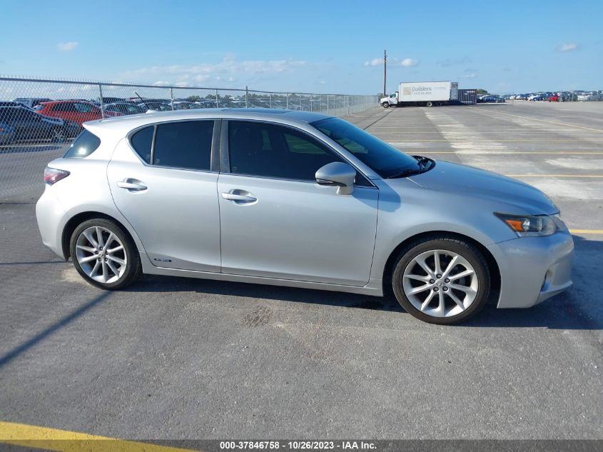 2013 Lexus Ct 200H Hybrid VIN: JTHKD5BH6D2140642 Lot: 37846758