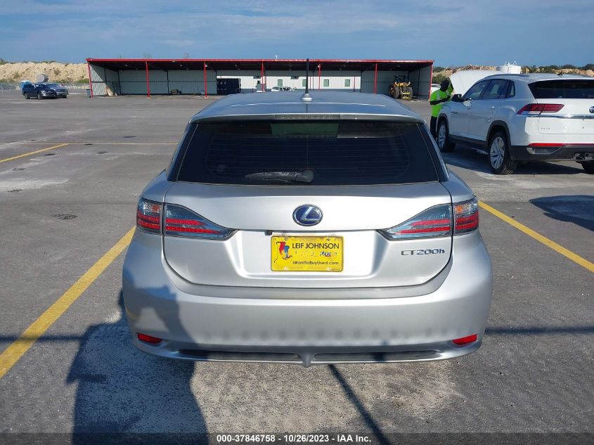 2013 Lexus Ct 200H Hybrid VIN: JTHKD5BH6D2140642 Lot: 37846758