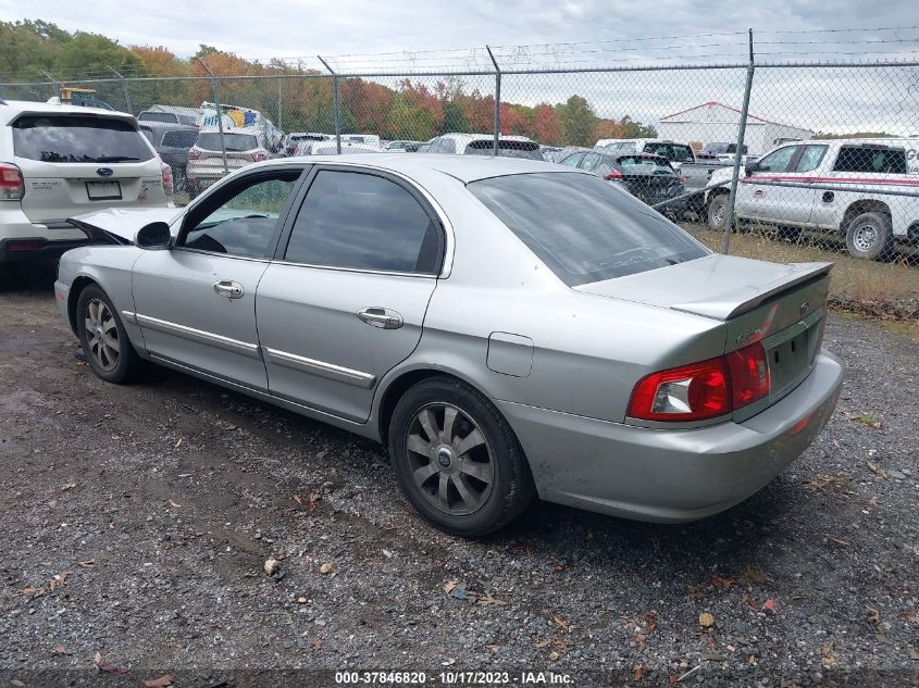 2004 Kia Optima Lx/Ex VIN: KNAGD128045272226 Lot: 37846820