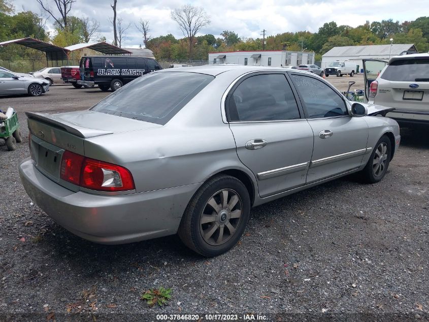 2004 Kia Optima Lx/Ex VIN: KNAGD128045272226 Lot: 37846820