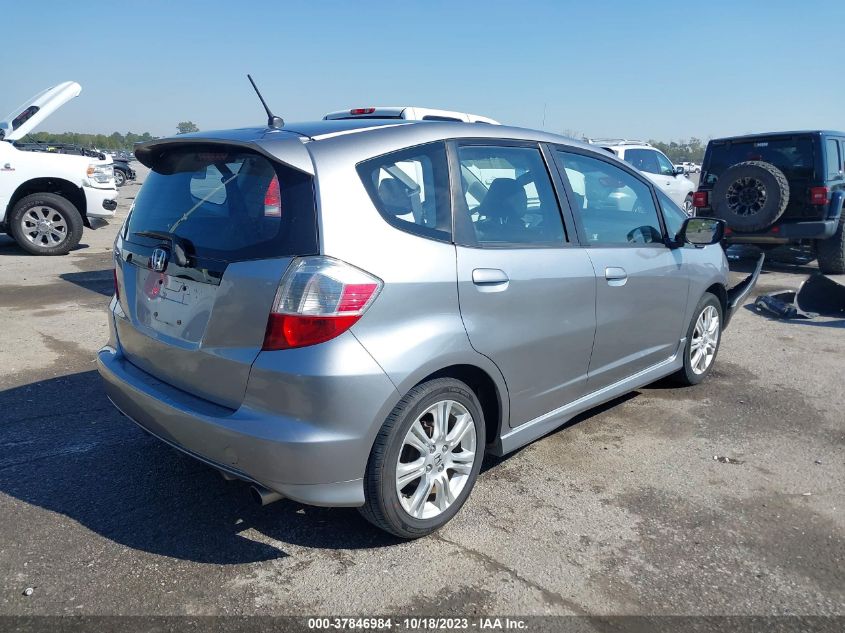 2010 Honda Fit Sport VIN: JHMGE8G49AC033908 Lot: 37846984