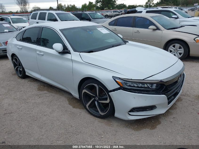 2018 Honda Accord Sedan Sport 1.5T VIN: 1HGCV1F35JA124509 Lot: 37847055