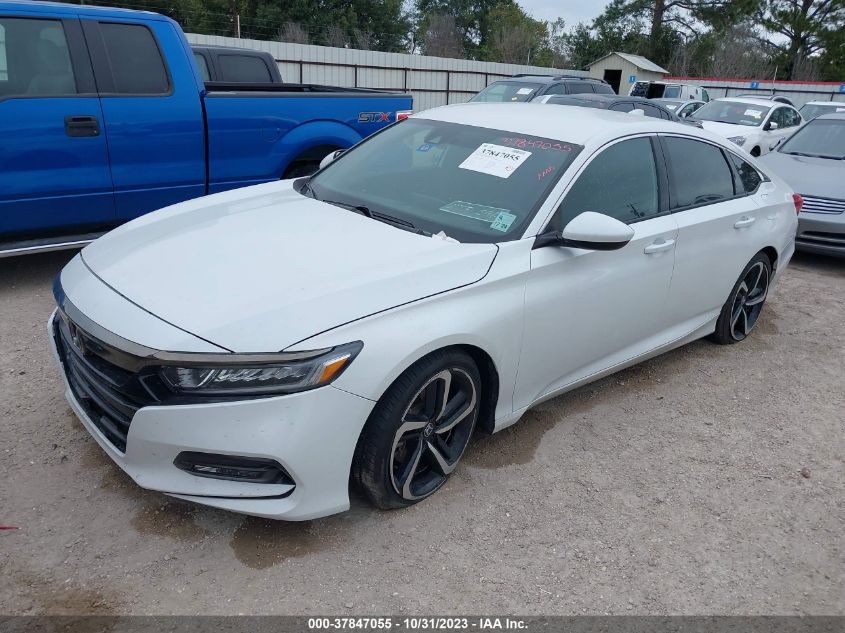 2018 Honda Accord Sedan Sport 1.5T VIN: 1HGCV1F35JA124509 Lot: 37847055