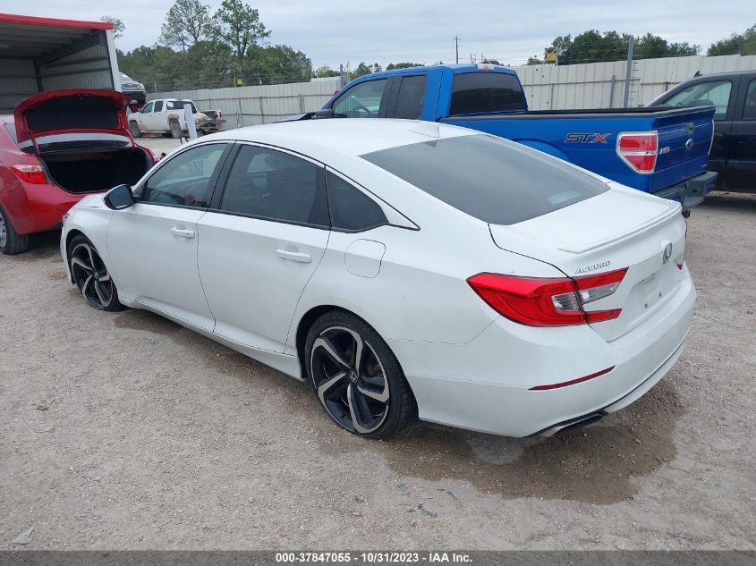 2018 Honda Accord Sedan Sport 1.5T VIN: 1HGCV1F35JA124509 Lot: 37847055