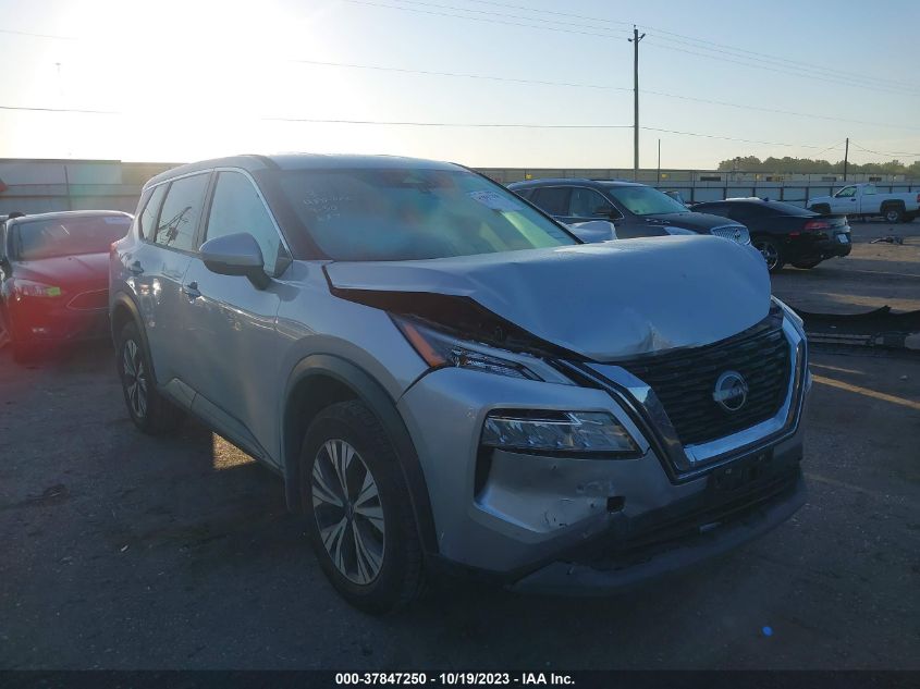 2022 Nissan Rogue Sv Fwd VIN: 5N1BT3BA1NC678295 Lot: 37847250