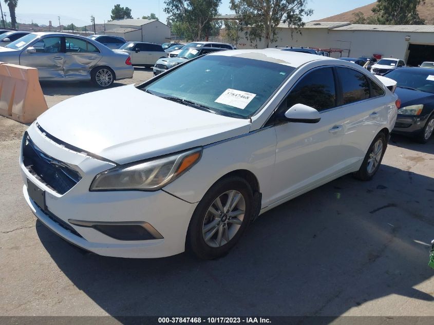 2016 Hyundai Sonata Se VIN: 5NPE24AF8GH411847 Lot: 37847468