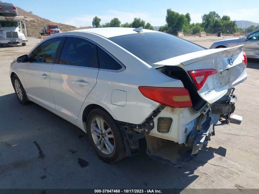 2016 Hyundai Sonata Se VIN: 5NPE24AF8GH411847 Lot: 37847468