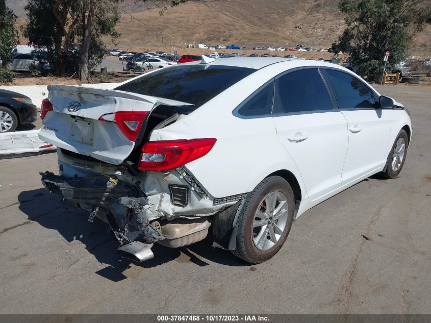 2016 Hyundai Sonata Se VIN: 5NPE24AF8GH411847 Lot: 37847468