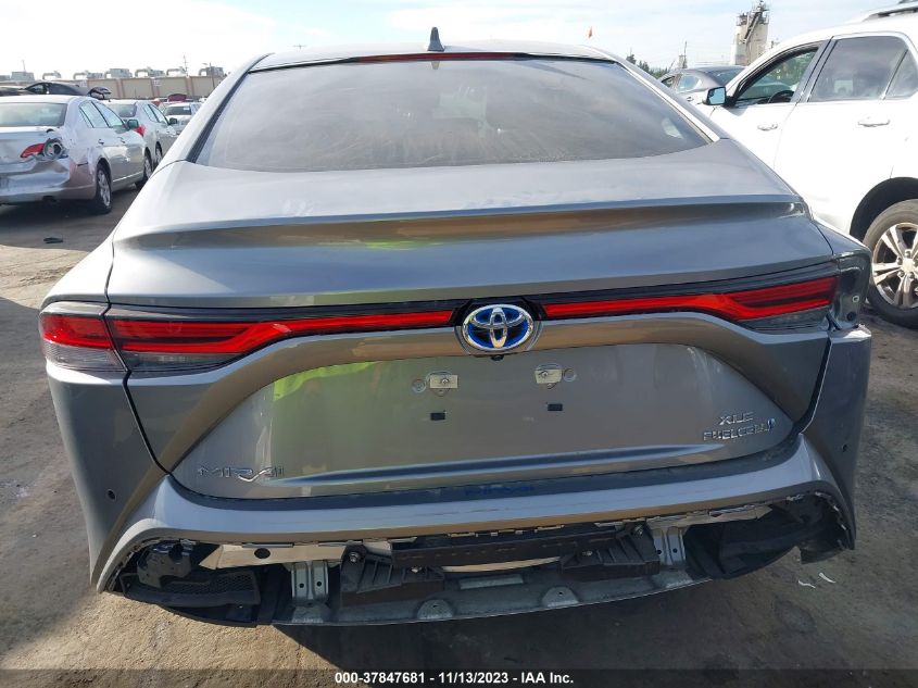 JTDAAAAA2MA002492 2021 Toyota Mirai Xle