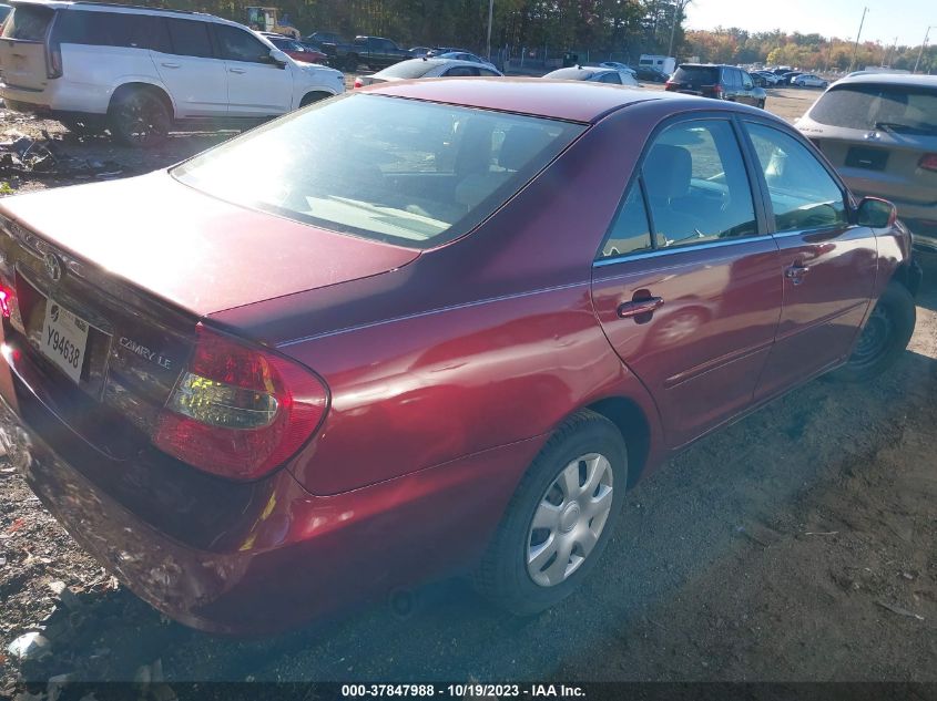 2003 Toyota Camry Le VIN: 4T1BE32K43U650243 Lot: 37847988