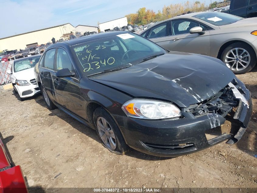 2016 Chevrolet Impala Limited Ls VIN: 2G1WA5E31G1182340 Lot: 37848372