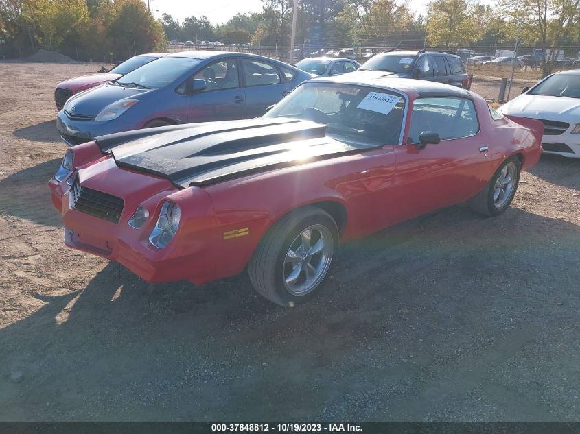 1S87U8L597045 1978 Chevrolet Camaro