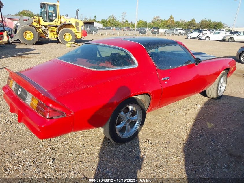 1978 Chevrolet Camaro VIN: 1S87U8L597045 Lot: 37848812