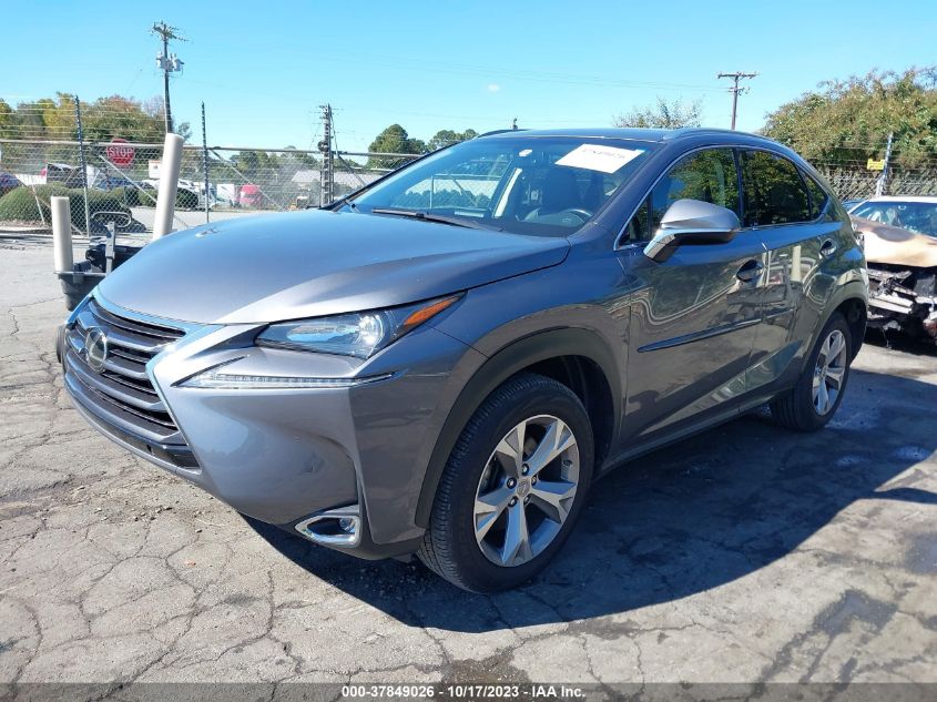 2017 Lexus Nx Nx Turbo VIN: JTJYARBZ0H2066304 Lot: 37849026