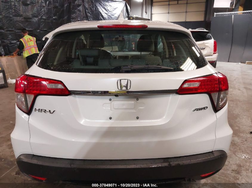 2021 Honda Hr-V Awd Lx VIN: 3CZRU6H31MM731546 Lot: 37849071