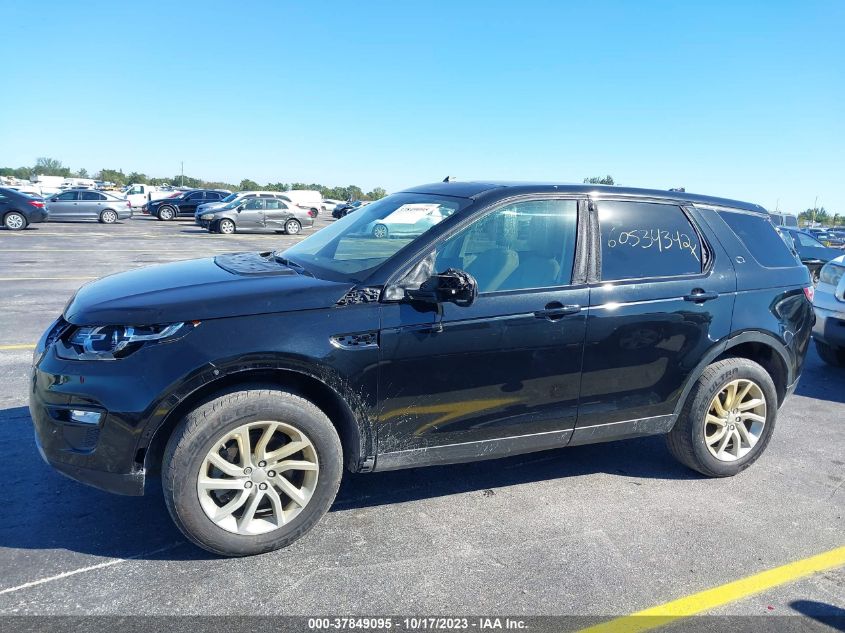 2019 Land Rover Discovery Sport Hse/Landmark VIN: SALCR2FX6KH787634 Lot: 37849095