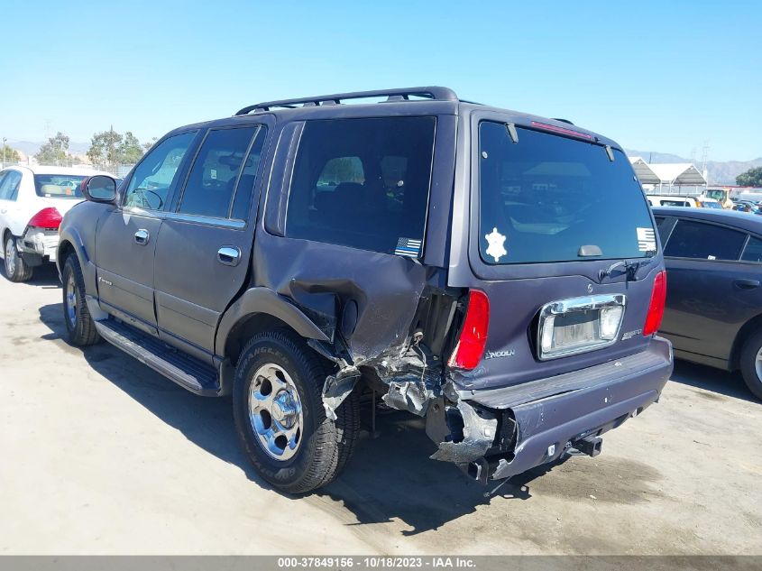 2001 Lincoln Navigator VIN: 5LMFU28R41LJ25928 Lot: 37849156